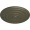 Ekena Millwork Carton Ceiling Medallion (For Canopies up to 3 3/4"), Hand-Painted Witch Hazel, 17 3/4"OD x 1 3/8"P CM18CAWHF - alternate 3